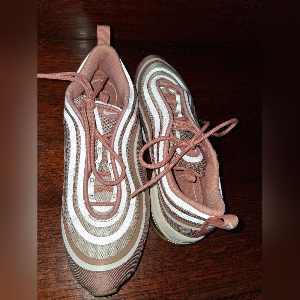 Size 10 - Nike Air Max 97 Ultra 17 Metallic Rose Gold - Picture 5 of 6